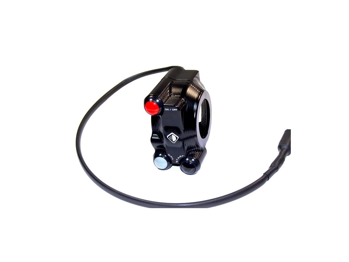 DBK Special Parts (Ducabike) Billet Throttle Housing & Run / Stop / Start Switches for Panigale V2