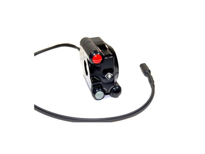 DBK Special Parts (Ducabike) Billet Throttle Housing & Run / Stop / Start Switches for Panigale V4 / S / Speciale (18-21)