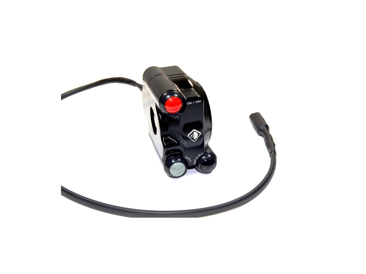 DBK Special Parts (Ducabike) Billet Throttle Housing & Run / Stop / Start Switches for Panigale V2
