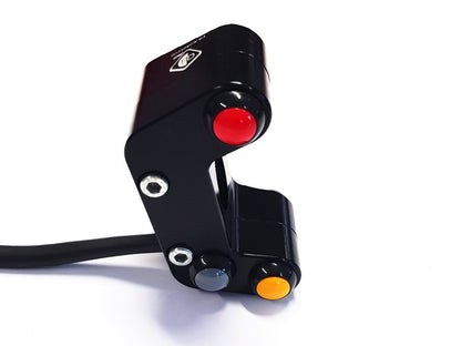 DBK Special Parts (Ducabike) 8 Button Left Hand Street Switch for Panigale / Streetfighter V4 / S / R / Speciale