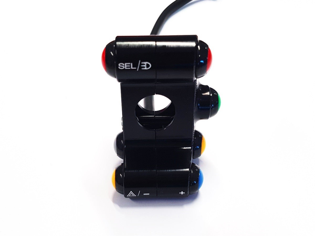 DBK Special Parts (Ducabike) 8 Button Left Hand Street Switch for Panigale / Streetfighter V4 / S / R / Speciale