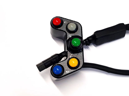 DBK Special Parts (Ducabike) 8 Button Left Hand Street Switch for Panigale / Streetfighter V4 / S / R / Speciale