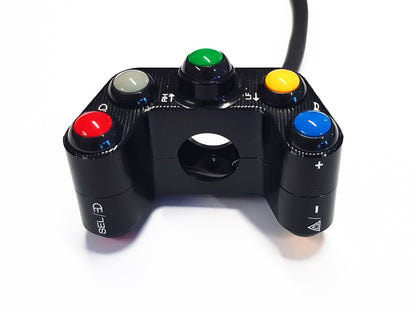 DBK Special Parts (Ducabike) 8 Button Left Hand Street Switch for Panigale / Streetfighter V4 / S / R / Speciale