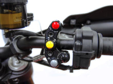 DBK Special Parts (Ducabike) 4 Button Billet Run / Stop / Start Switch For Brembo OE, RCS, and Performance Technology Master Cylinders - 2019+ Monster 1200/821, Scrambler 1100/800, Hypermotard 950 and 2017+ Supersport