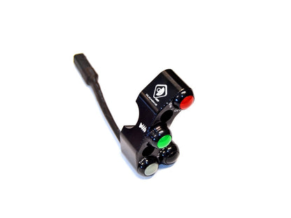 DBK Special Parts (Ducabike) 4 button Billet Run / Stop / Start Switch for Streetfighter V4 for Brembo OE, RCS, and Performance Technology Master Cylinders