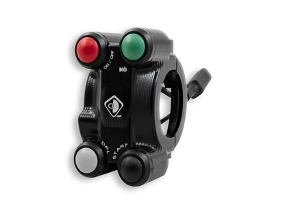 DBK Special Parts (Ducabike) Billet Throttle Housing & Run / Stop / Start Switches for Panigale V4 (2022+) / Strteetfighter V4 (2020+)