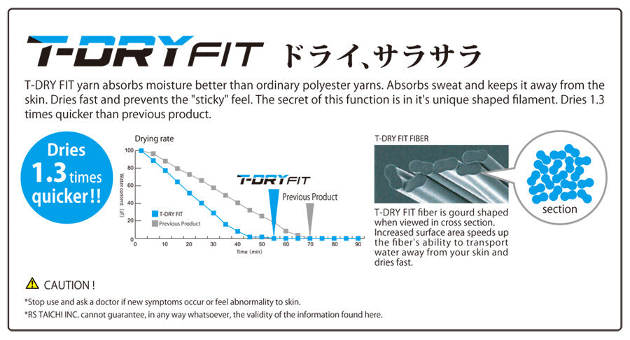 RS Taichi Cool Ride DRY T-Shirt - RSU282