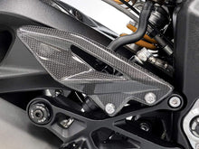 DBK Special Parts (Ducabike) Carbon Fiber Heel Guards for Triumph Street Triple 765 S/R/RS