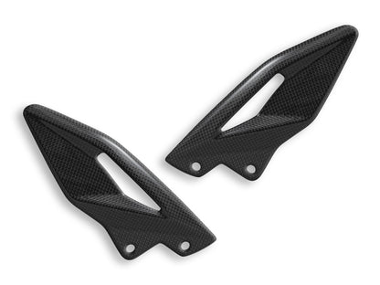 DBK Special Parts (Ducabike) Carbon Fiber Heel Guards for Triumph Street Triple 765 S/R/RS