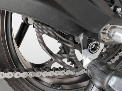 DBK Special Parts (Ducabike) Carbon Fiber Lower Chain Guard for Triumph Street Triple 765 S/R/RS