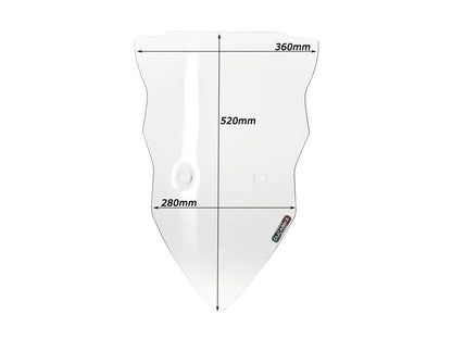DBK Special Parts (Ducabike) Touring Windscreen for Ducati Multistrada 1200 (2010-2012)