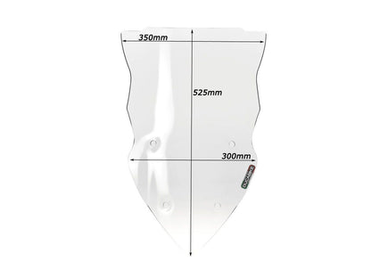 DBK Special Parts (Ducabike) Touring Windscreen for Ducati Multistrada 1200 (2013-2014)