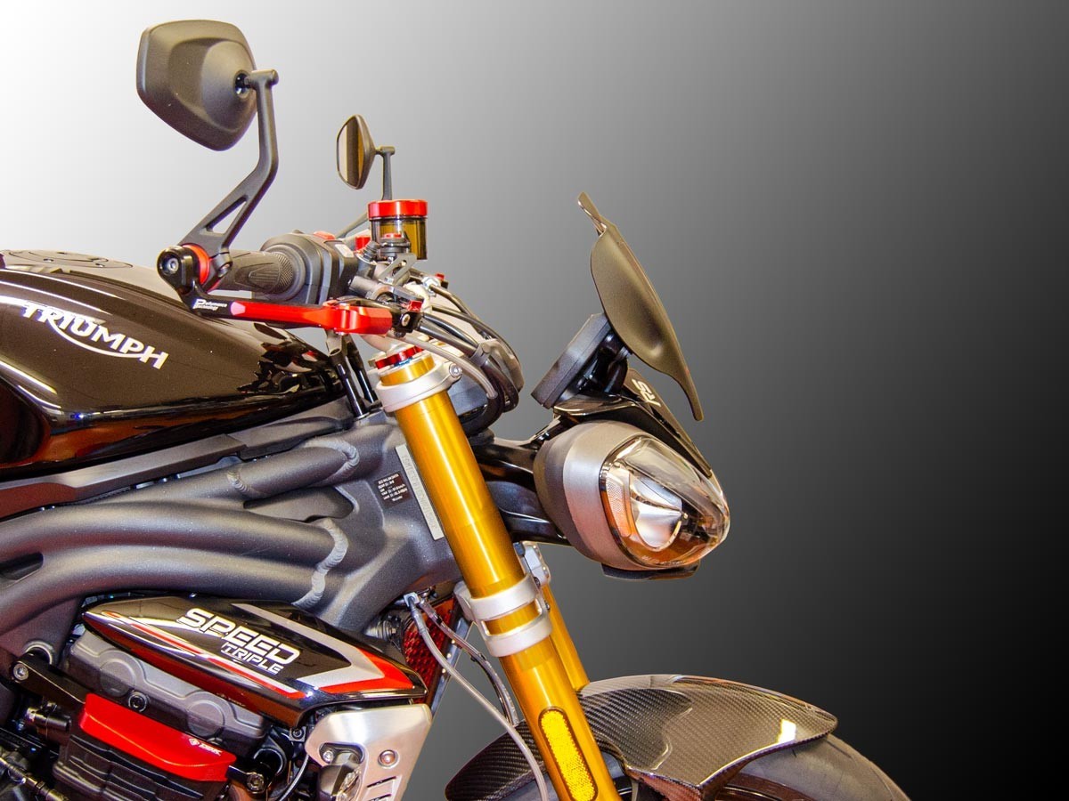 DBK Special Parts (Ducabike) Sport Windscreen for Triumph Speed Triple 1200 RR /RS