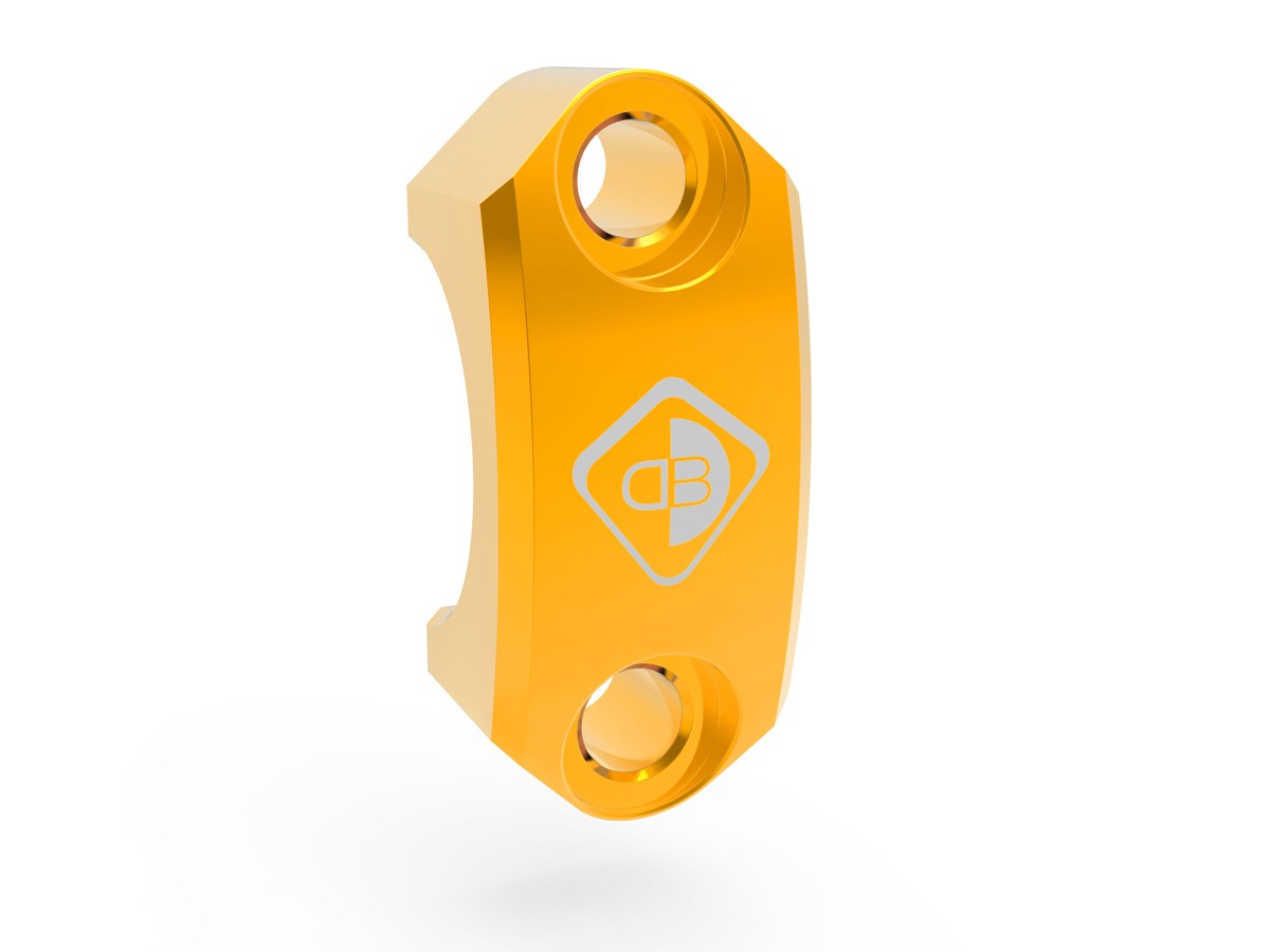 DBK Special Parts (Ducabike) Handlebar Clamp for Brembo Semi-radial, RCS, and Performance Technology Master Cylinders