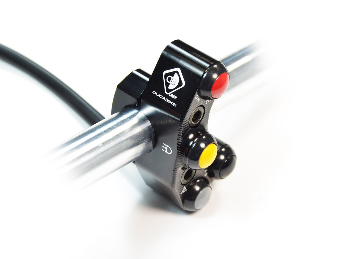 DBK Special Parts (Ducabike) Rearward Clamp for Start/Kill Switches