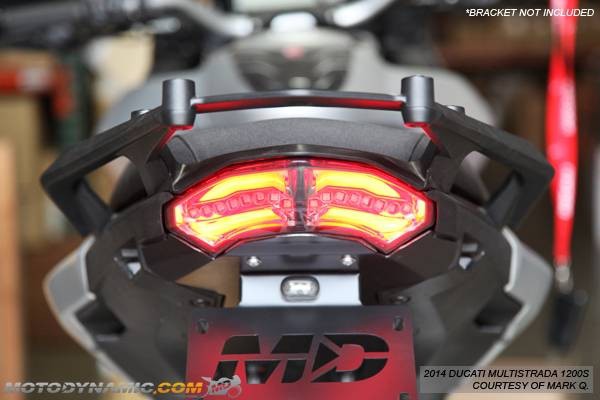 Motodynamic Sequential Integrated Taillight for Ducati Multistrada 1200 2010-2014