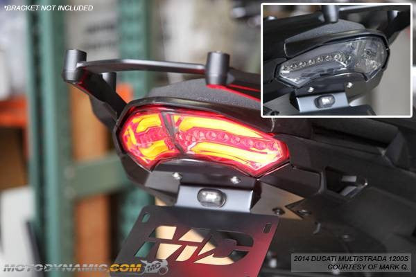 Motodynamic Sequential Integrated Taillight for Ducati Multistrada 1200 2010-2014