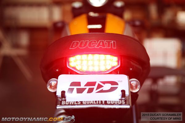 Motodynamic Sequential Integrated Taillight for Ducati Scrambler 800 / 400