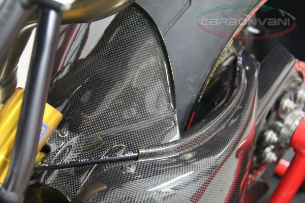 CARBONVANI - SBK SWINGARM Rear Fender / Mudguard For Ducati 848/1098/1198