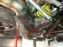 CARBONVANI - DUCATI 848 / 1098 & 1198 CARBON FIBER EXHAUST COLLECTOR GUARD FOR TERMIGNONI (2007-13)