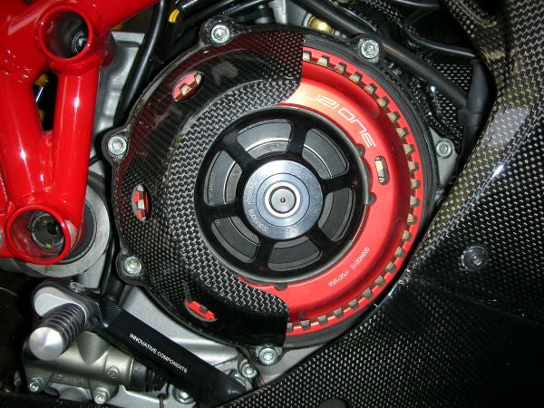 CARBONVANI - DUCATI DRY CLUTCH CARBON FIBER RACE CLUTCH COVER