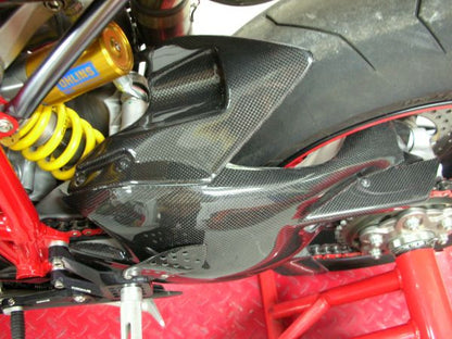 CARBONVANI - DUCATI 848 / 1098 & 1198 CARBON FIBER SWINGARM COVER (2007-13)