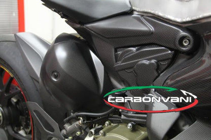 CARBONVANI - DUCATI 1299 PANIGALE CARBON FIBER SUBFRAME COVERS