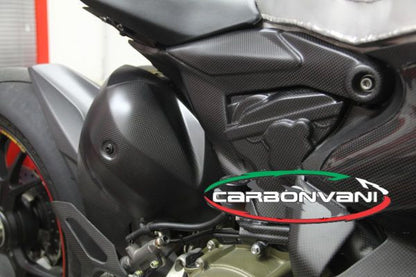 CARBONVANI - DUCATI 1199 PANIGALE CARBON FIBER SUBFRAME COVERS