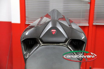 CARBONVANI - DUCATI 1199 PANIGALE CARBON FIBER SUPERLEGGERA STYLE MONO POSTO TAIL SECTION  ROAD VERSION