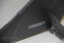 CARBONVANI - DUCATI 1199 PANIGALE CARBON FIBER OIL COOLER TIP W/ LIQUID TANK AND DEFLECTORS