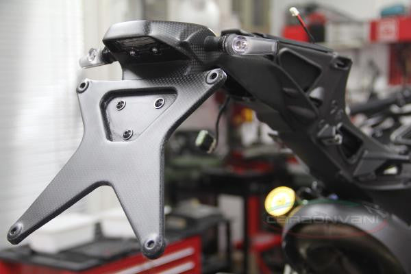 CARBONVANI - DUCATI 1299 PANIGALE CARBON FIBER LICENCE PLATE HOLDER (USA)