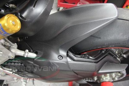 CARBONVANI - DUCATI 899 PANIGALE CARBON FIBER REAR HUGGER