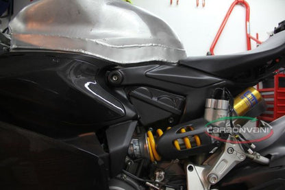 CARBONVANI - DUCATI 1199 PANIGALE CARBON FIBER SUBFRAME COVERS