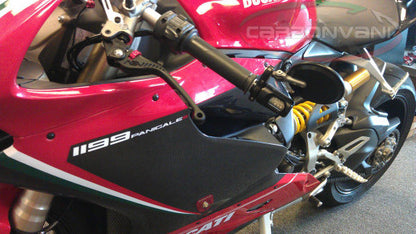 CARBONVANI - DUCATI 1199 PANIGALE TRICOLORE CARBON FIBER FULL FAIRING-ROAD VERSION