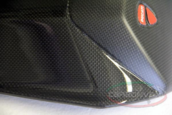 CARBONVANI - DUCATI 1199/899 PANIGALE CARBON FIBER SOLO SEAT COWL (TAIL TOP)