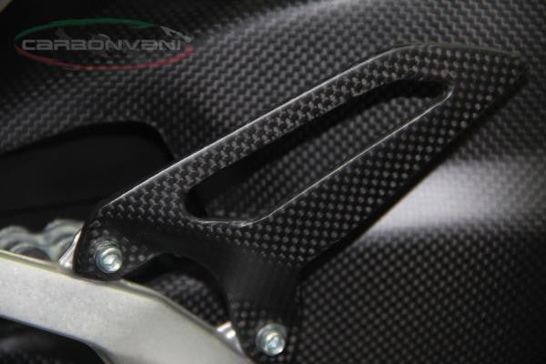 CARBONVANI - DUCATI PANIGALE 1299 / 1199 / 959 / 899 / V2 CARBON FIBER HEEL GUARDS (PAIR)