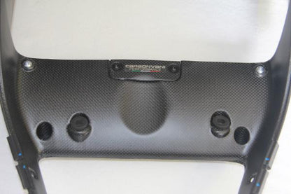 CARBONVANI - DUCATI 959 PANIGALE CARBON FIBER OIL COOLER TIP W/ LIQUID TANK AND DEFLECTORS