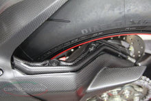 CARBONVANI - DUCATI PANIGALE 1199 / 1299 / V2 and STREETFIGHTER V2 CARBON FIBER SWING ARM BRAKE CABLE COVER