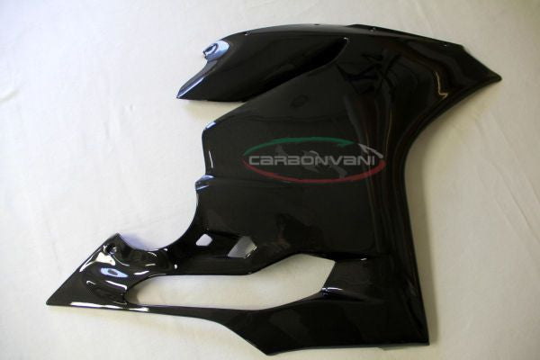 CARBONVANI - DUCATI 1199 PANIGALE CARBON FIBER RH SIDE PANEL- SUPERLEGGERA SHAPE - ROAD VERSION