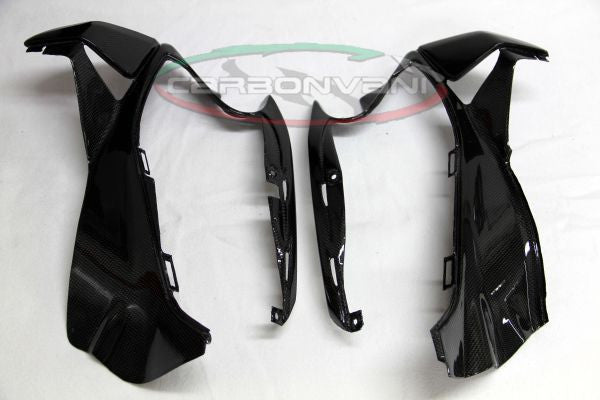 CARBONVANI - DUCATI 1299 / 1199 / 959 / 899 PANIGALE CARBON FIBER SIDE FUEL TANK COVERS