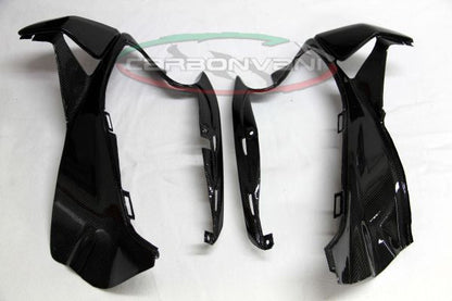CARBONVANI - DUCATI 1299 / 1199 / 959 / 899 PANIGALE CARBON FIBER SIDE FUEL TANK COVERS