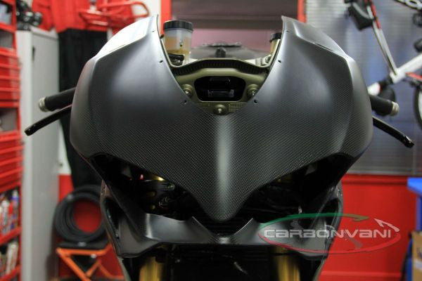 CARBONVANI - DUCATI 1199/899 PANIGALE CARBON FIBER HEADLIGHT FAIRING - ROAD VERSION
