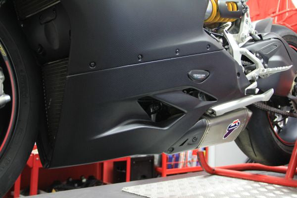 CARBONVANI - DUCATI 899 PANIGALE CARBON FIBER BELLY PAN -? ROAD VERSION