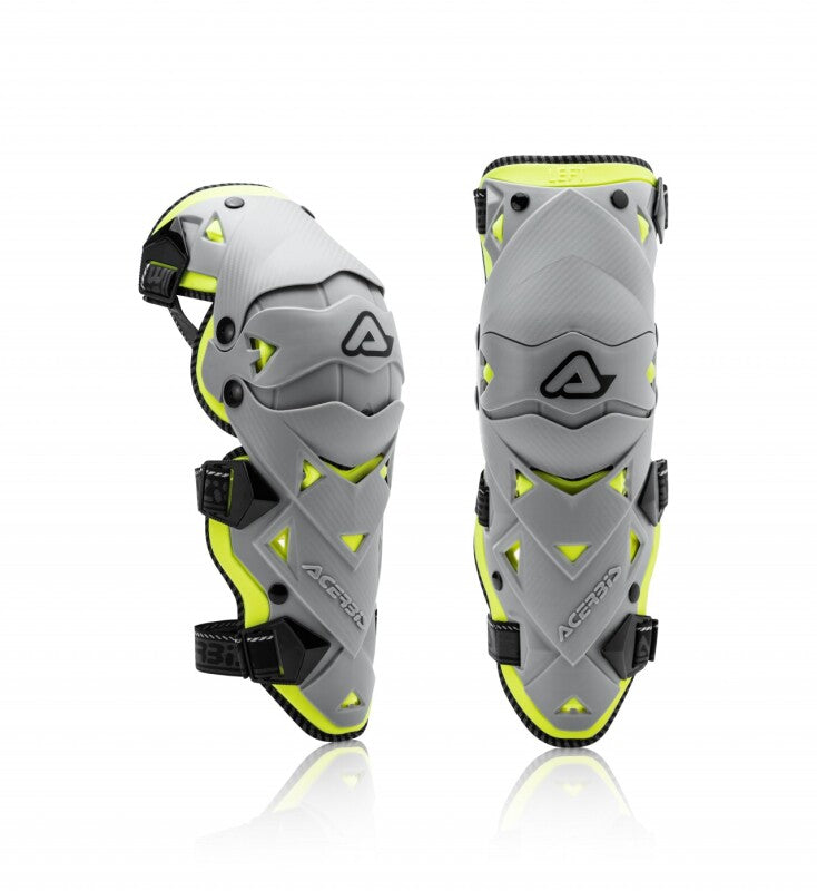 Acerbis Impact EVO 3.0 Knee/Shin - Grey/Yellow