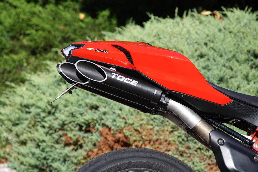 TOCE Performance T-Slash Slip-on Exhaust for Ducati 1198 & 1098