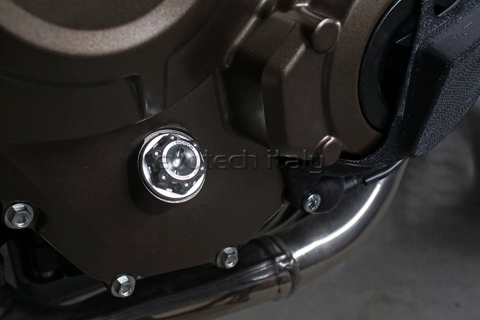 Evotech Srl Billet Engine Oil Cap for Ducati, Honda, Kawasaki, Triumph, and Yamaha - M20x2.5