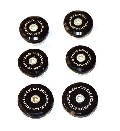 DBK Special Parts (Ducabike) Frame Plug Kit for the Ducati Hypermotard 950 / 950SP