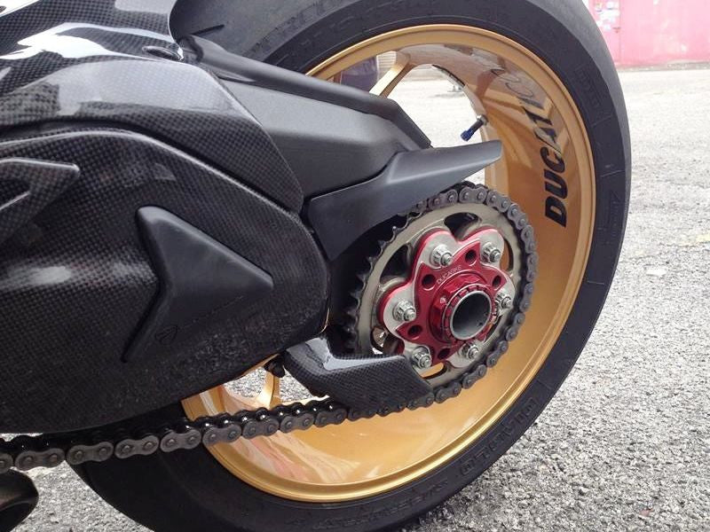 DBK Special Parts (Ducabike) Contrast Cut 6 Hole Rear Sprocket Hub Flange Carrier for Most Large hub Ducati