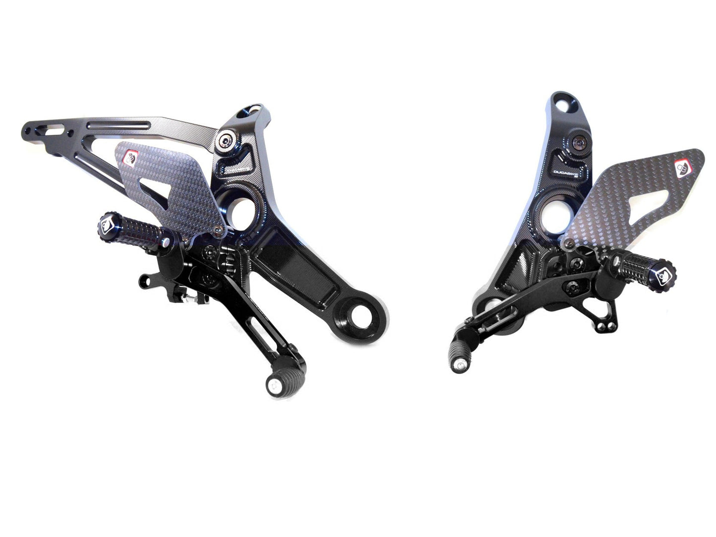 DBK Special Parts (Ducabike) Adjustable Rearsets for the Ducati Monster 821/1200