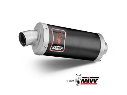 MIVV Slip-on, Dakar Stainless Steel, Standard Exhaust For Honda Transalp XL750 (2023+)
